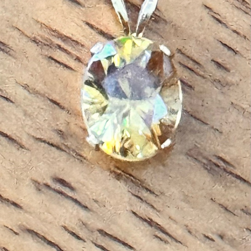 Citrine and Gold Pendant
